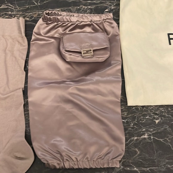 Fendi Nylon Baguette Leg Warmers - Picture 5 of 9